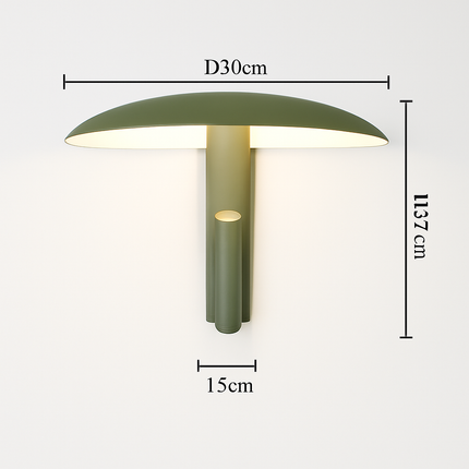Applique murale rotative en métal au design nordique moderne — LZ7XQ2