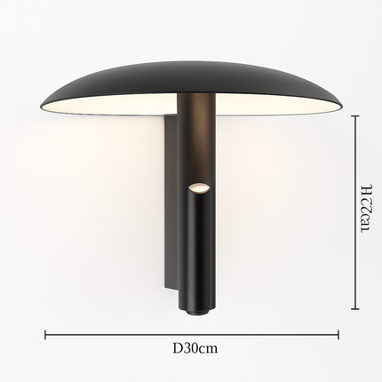 Applique murale rotative en métal au design nordique moderne — LZ7XQ2