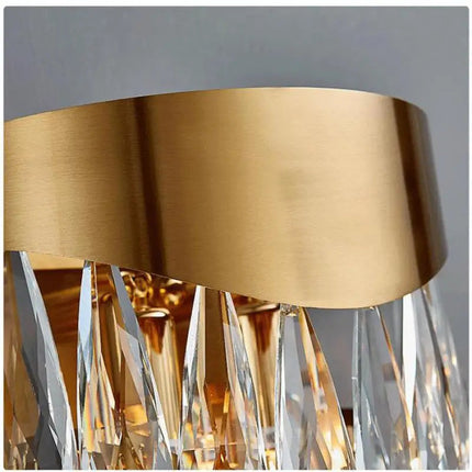 Applique murale élégante en cristal pour décoration intérieure — LZ4X9T