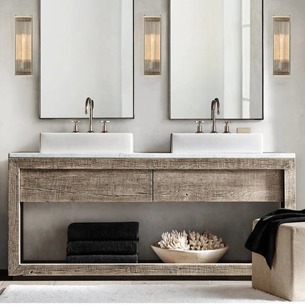Applique murale LED décorative en cristal doré et argenté — LZ4X7P9