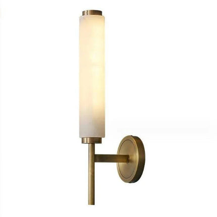Applique murale en cuivre et marbre naturel au design moderne et élégant — LZ4X9T2