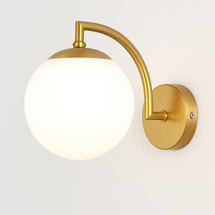 Applique murale en verre de luxe style art déco moderne — LZ4P9XQ
