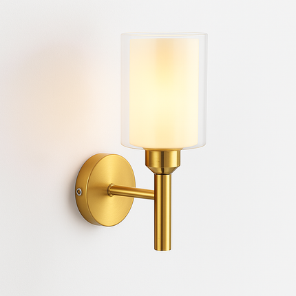 Applique murale en verre de luxe style art déco moderne — LZ4P9XQ