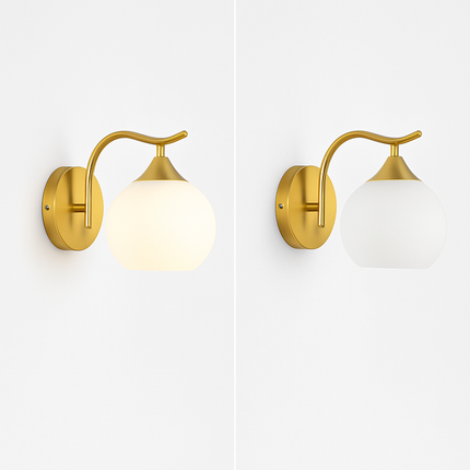 Applique murale en verre de luxe style art déco moderne — LZ4P9XQ