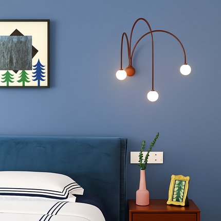Applique murale LED moderne à 3 arcs Solyne — LZ7D9X