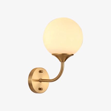 Applique murale LED moderne avec globe en verre Cooper — LZ4X9T1