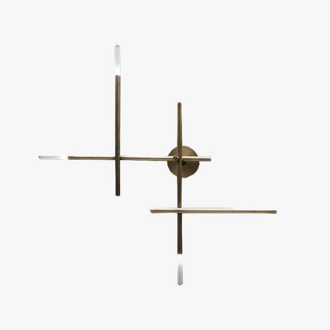 Applique murale LED moderne en métal avec tube design luxury — LZ4X9P2
