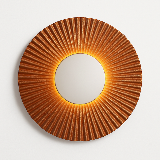 Applique murale LED design soleil en métal Hasna — LZ4T9QJ