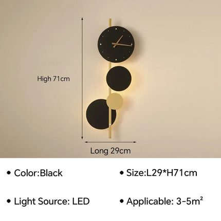 Applique murale LED moderne pour décoration intérieure élégante — LZ4X9Q2