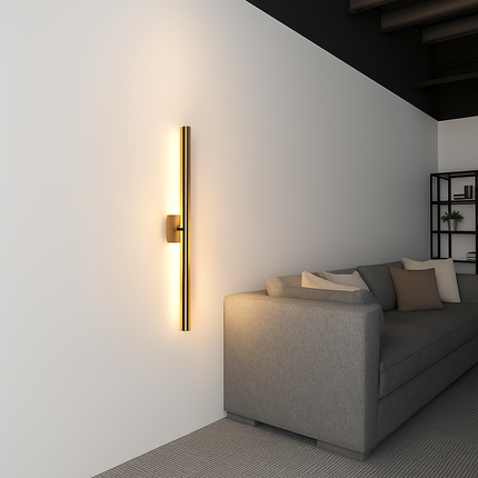 Applique murale LED moderne en tube simple Marnie — LZ4X9P2