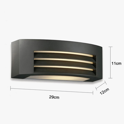 Applique murale extérieure moderne en aluminium étanche — LZ4X9B2