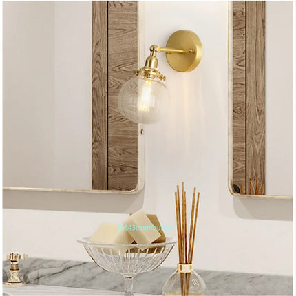 Applique murale nordique en verre avec lumières et citrouilles rotatives — LZ4QJ7M