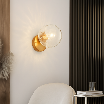 Applique murale nordique en verre pour décoration moderne — LZ4P9XJ