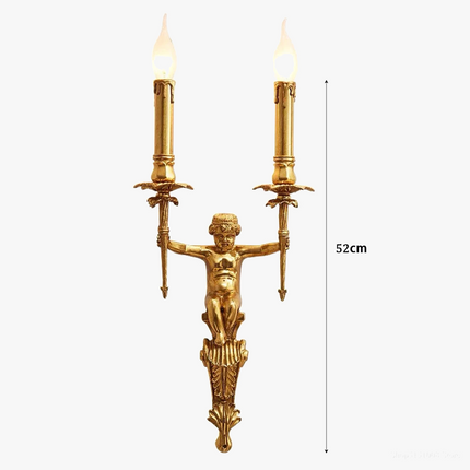 Applique murale nordique ange cuivre style européen classique — LZ4X9P2