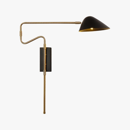 Applique murale nordique à bras pivotant avec lampe LED intégrée — LZ4T9X