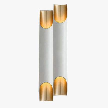Applique murale nordique en aluminium avec éclairage LED intégré — LZ4X9Q2