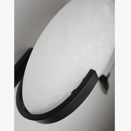 applique murale nordique en cuivre et marbre luxe