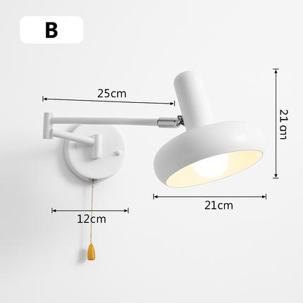 Applique murale nordique pliable pour lecture — LZ4X9T2
