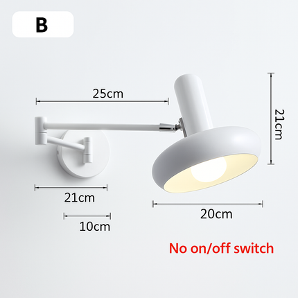 Applique murale nordique pliable pour lecture — LZ4X9T2