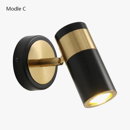 Applique murale LED nordique avec éclairage réglable — LZ4G7XQ