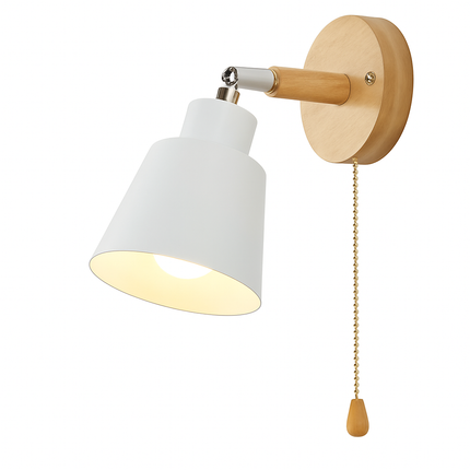 Applique murale nordique rotative avec interrupteur macaron — LZ4X9P2