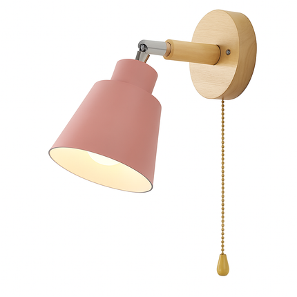 Applique murale nordique rotative avec interrupteur macaron — LZ4X9P2
