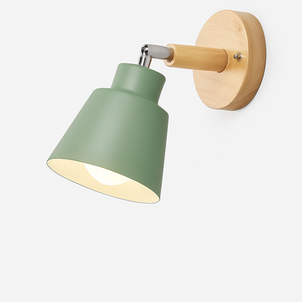 Applique murale nordique rotative avec interrupteur macaron — LZ4X9P2