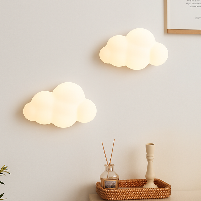 Applique murale nuage et étoile pour chambre enfant — LZ4X9D2