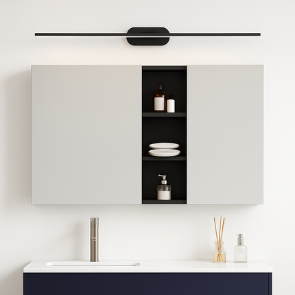 Applique murale orientable 180° pour miroir de salle de bain — LZ4X9T2