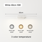 Blanc 60cm 16W