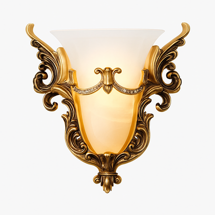 Applique murale LED rétro à motif arabesque classique — LZ4T9XQ