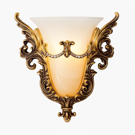 Applique murale LED rétro à motif arabesque classique — LZ4T9XQ