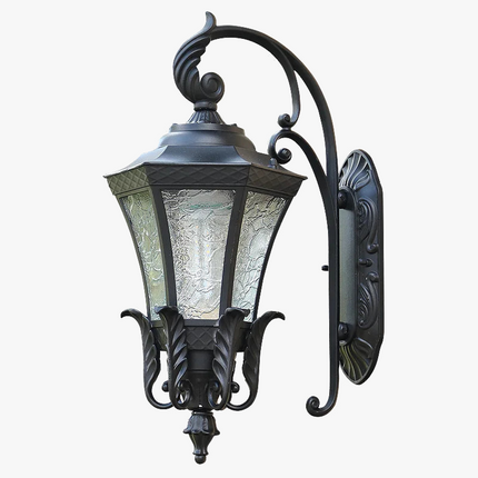 Applique murale rétro étanche antirouille pour jardin et extérieur — LZ4X9T2