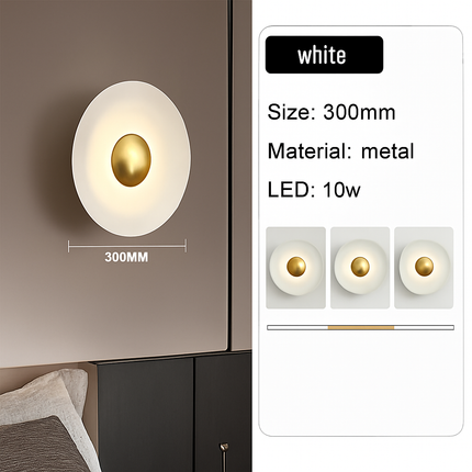 Applique murale ronde pour intérieur moderne — LZ4X9T2