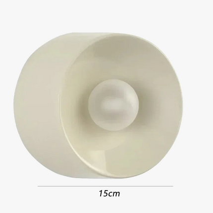 Applique murale ronde en métal au design moderne pour intérieur élégant — LZ4D9X2