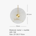 C-25cm-Or / Blanc froid (5 500-7 000 K).