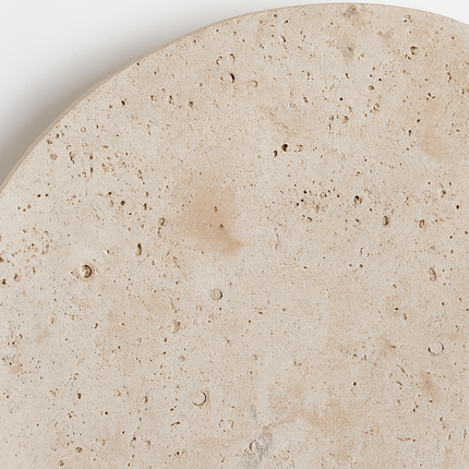 Applique murale ronde en pierre naturelle pour ambiance artistique — LZ4X9T2
