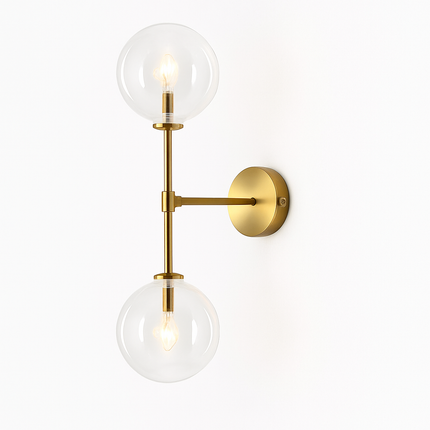 Applique murale ronde en verre style nordique post-moderne — LZ4X9Q2