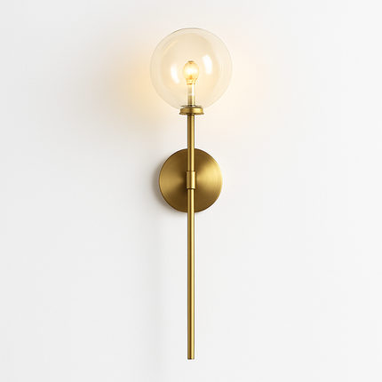 Applique murale ronde en verre style nordique post-moderne — LZ4X9Q2