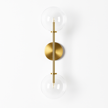 Applique murale ronde en verre style nordique post-moderne — LZ4X9Q2