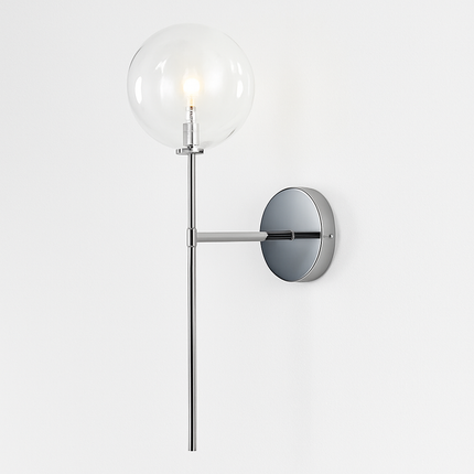 Applique murale ronde en verre style nordique post-moderne — LZ4X9Q2