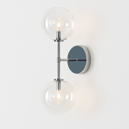 Applique murale ronde en verre style nordique post-moderne — LZ4X9Q2