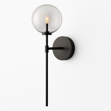 Applique murale ronde en verre style nordique post-moderne — LZ4X9Q2