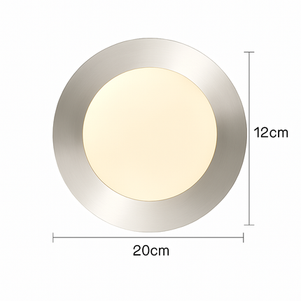 Applique murale ronde en verre au design nordique moderne — LZ4X9T2
