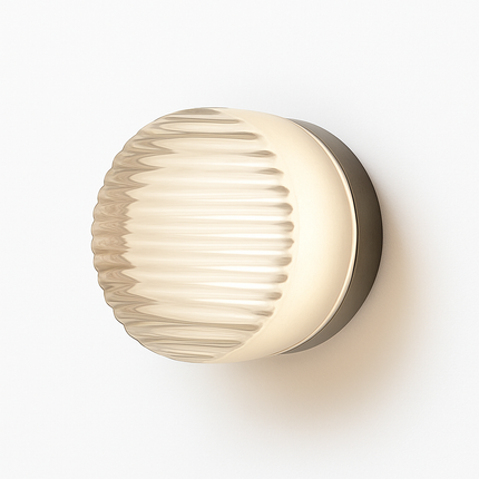 Applique murale ronde LED moderne pour salon et salle de bains — LZ4X9T2
