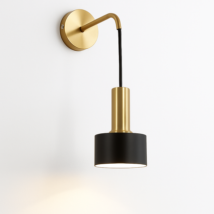 Applique murale rotative en métal au design élégant pour intérieur — LZ4X9P2