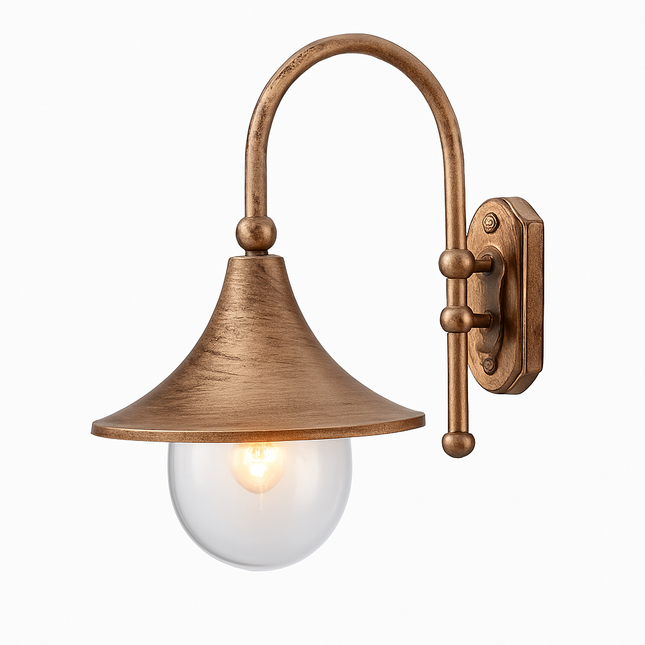 Applique murale extérieure rustique étanche avec haut-parleur — LZ4X9Q2