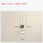 H 90cm Blanc / Lumière chaude