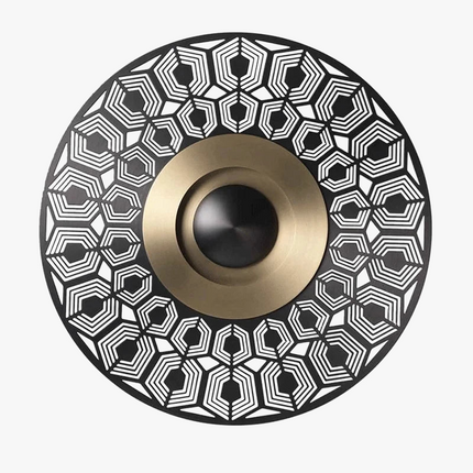 Applique murale sculptée en cuivre avec éclairage LED Sisle — LZ4X9T