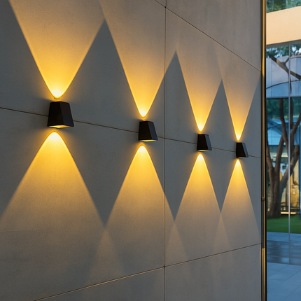 Applique murale LED solaire pour extérieur — LZ7FQ2